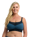 THE NURSING LOUNGE BRA: Midnight Blue - Full Embrace