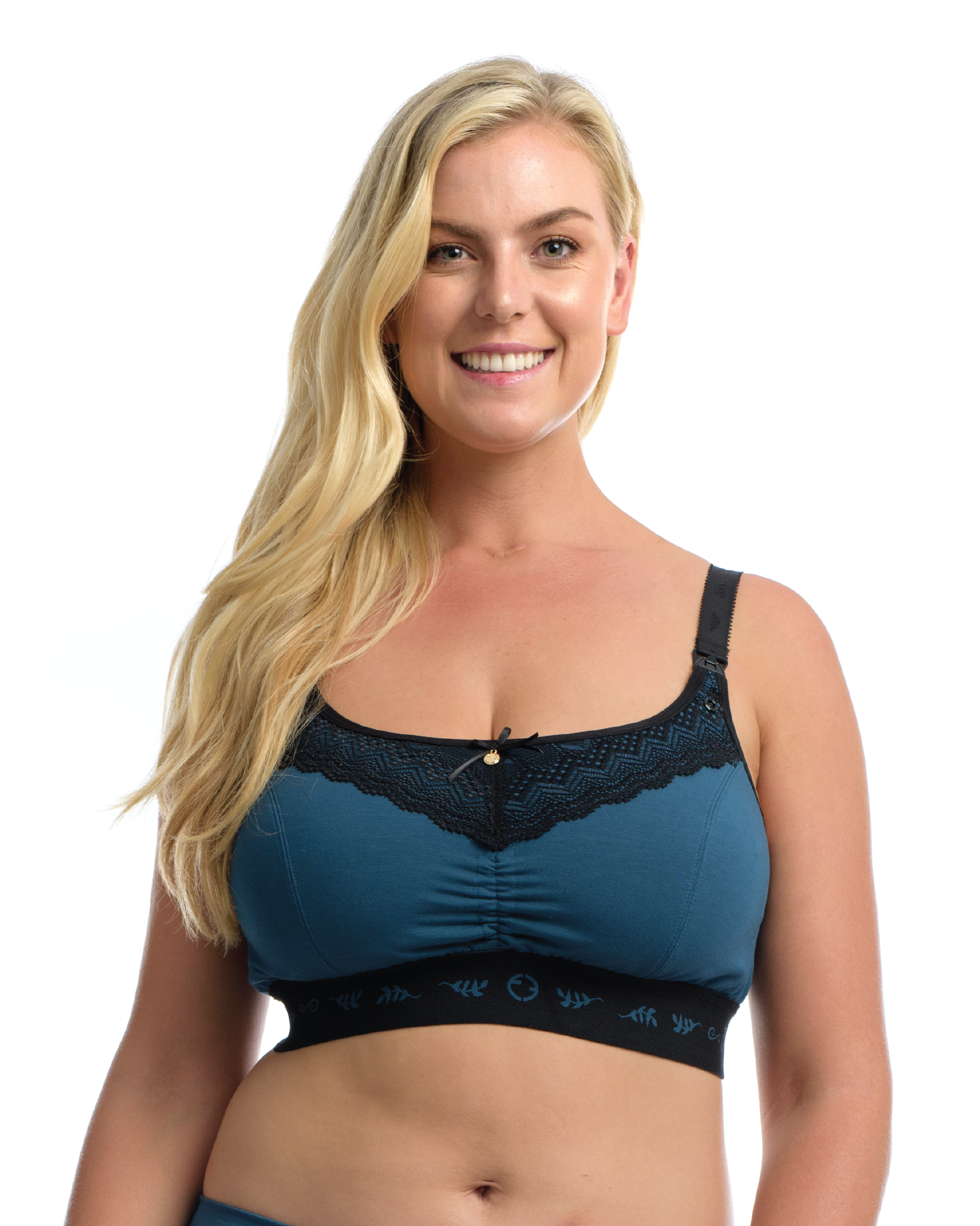 Nursing Lounge Bra. Wire-free DD+ breastfeeding bra for a large bust – Full  Embrace