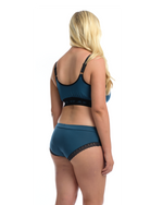 THE NURSING LOUNGE BRA: Midnight Blue - Full Embrace