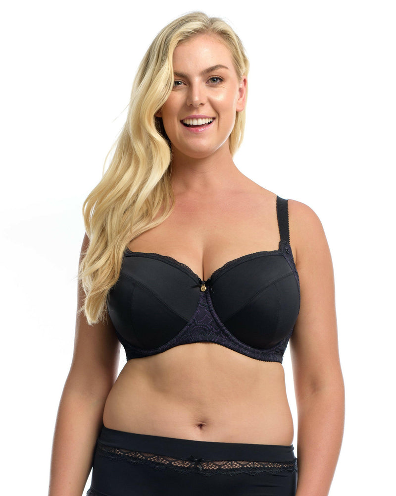 THE ESSENTIAL BALCONETTE BRA: Imperial Purple - Full Embrace