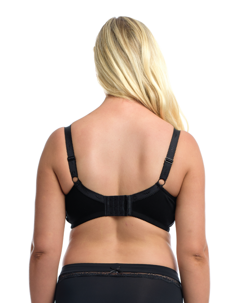 THE ESSENTIAL NURSING BRA: Black - Full Embrace